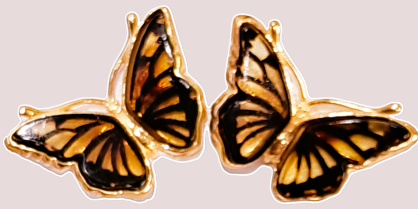 Kolczyki Motyl
